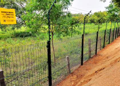Top Electric Perimeter Fence